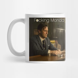 Sad Jon Hamm Yule Mug